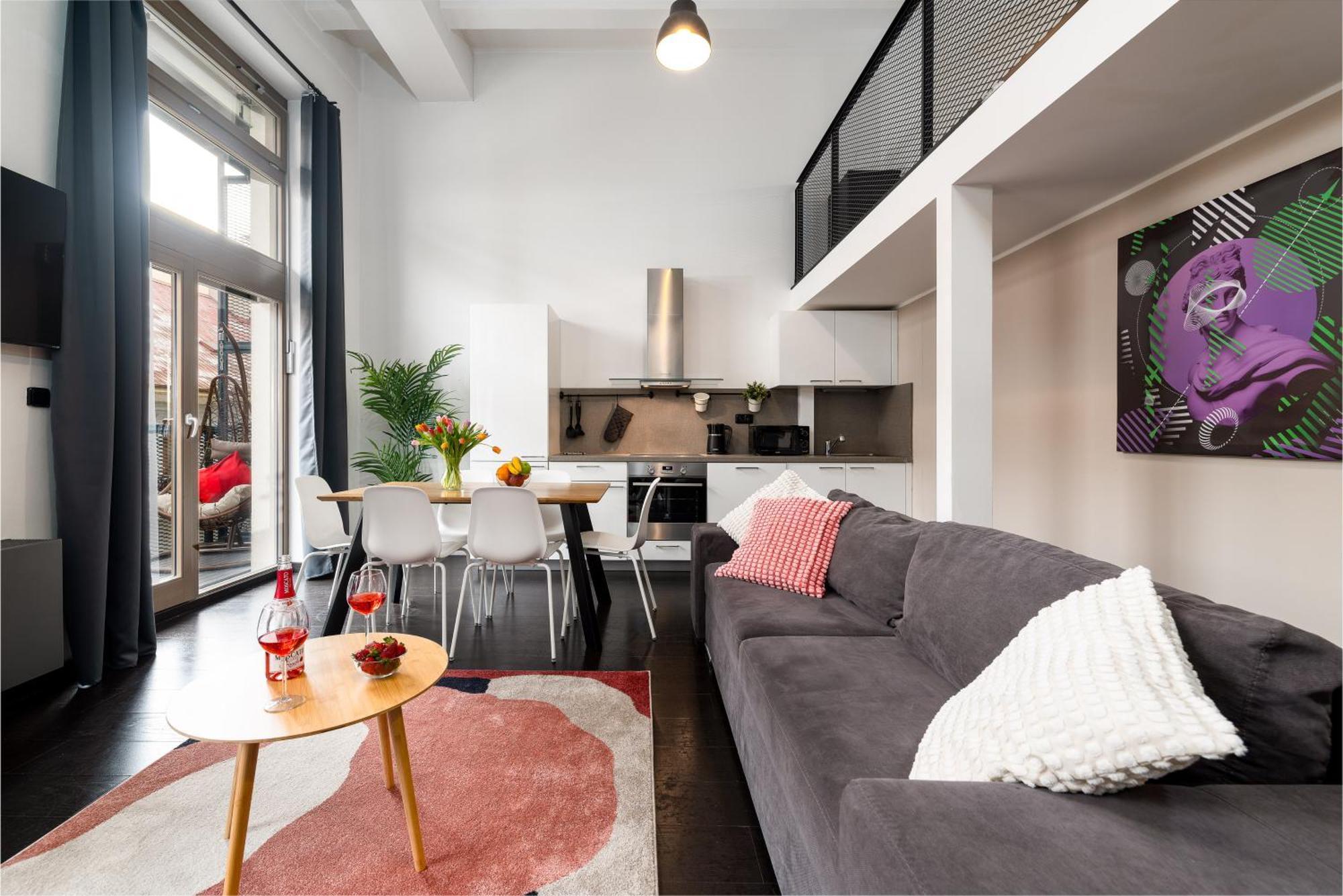 Apartments With Large Balcony, Parking プラハ エクステリア 写真